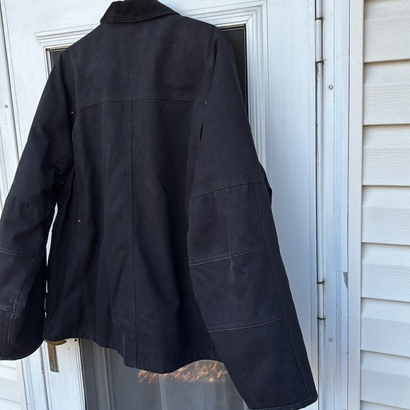 TIMBERLAND PRO SERIES MEN’S BLACK DENIM LINED JACKET-XL - Picture 8 of 9